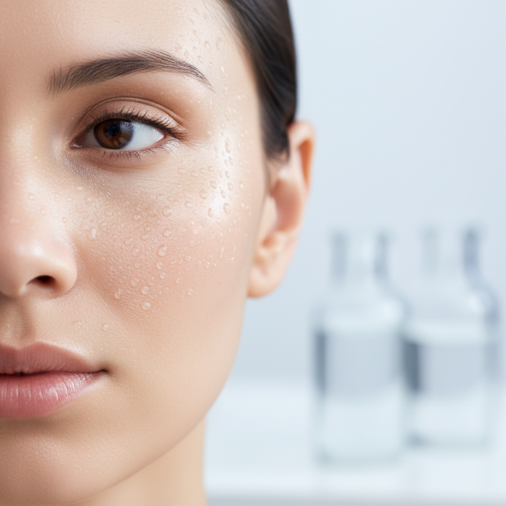 Dehydration +  Damaged Skin Barrier