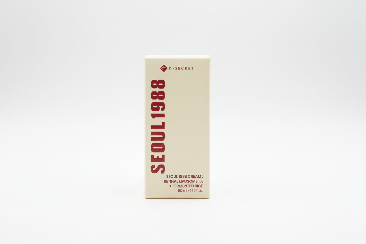 K-SECRET SEOUL 1988 CREAM RETINAL LIPOSOME 1% + FERMENTED RICE