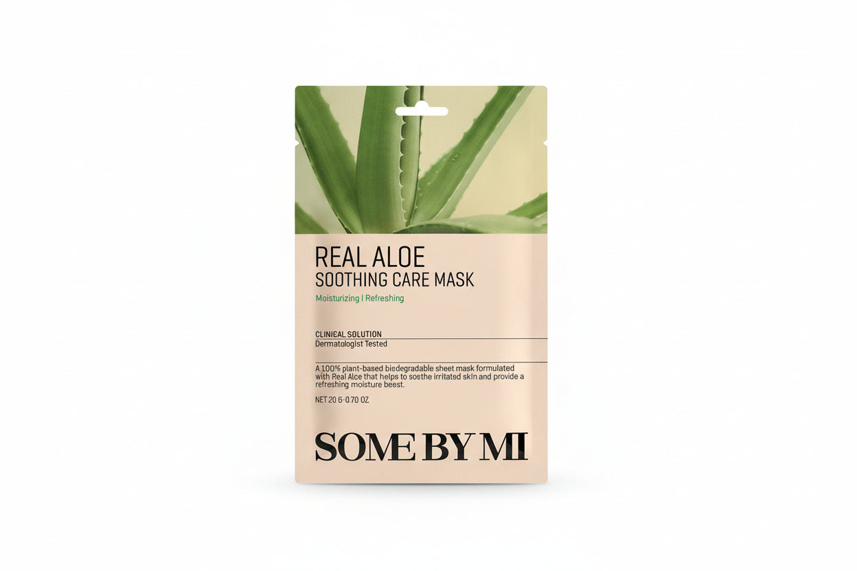 SOME BY MI REAL ALOE SOOTHING CARE MASK