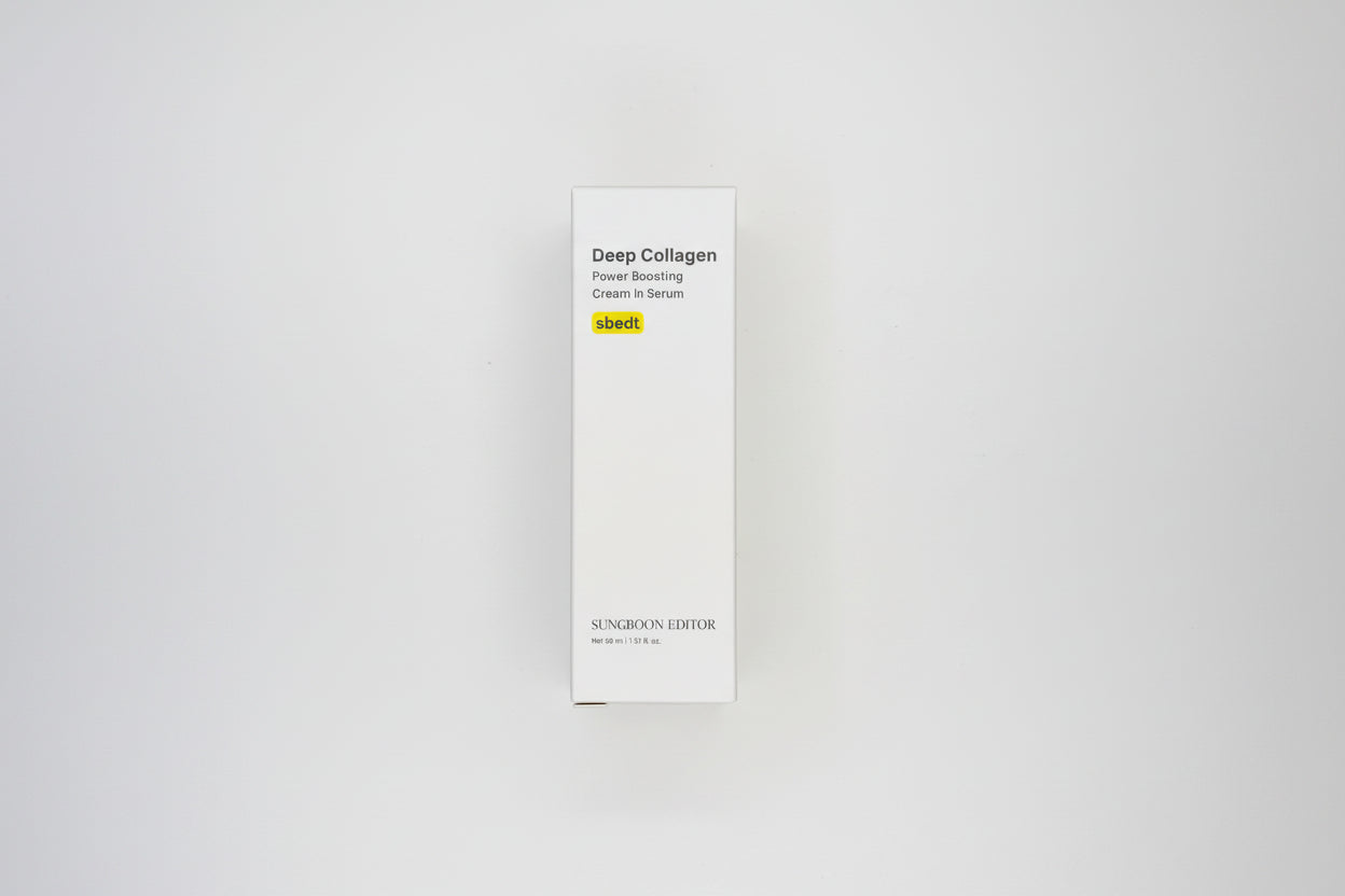 SUNGBOON EDITOR DEEP COLLAGEN POWER BOOSTING CREAM IN SERUM