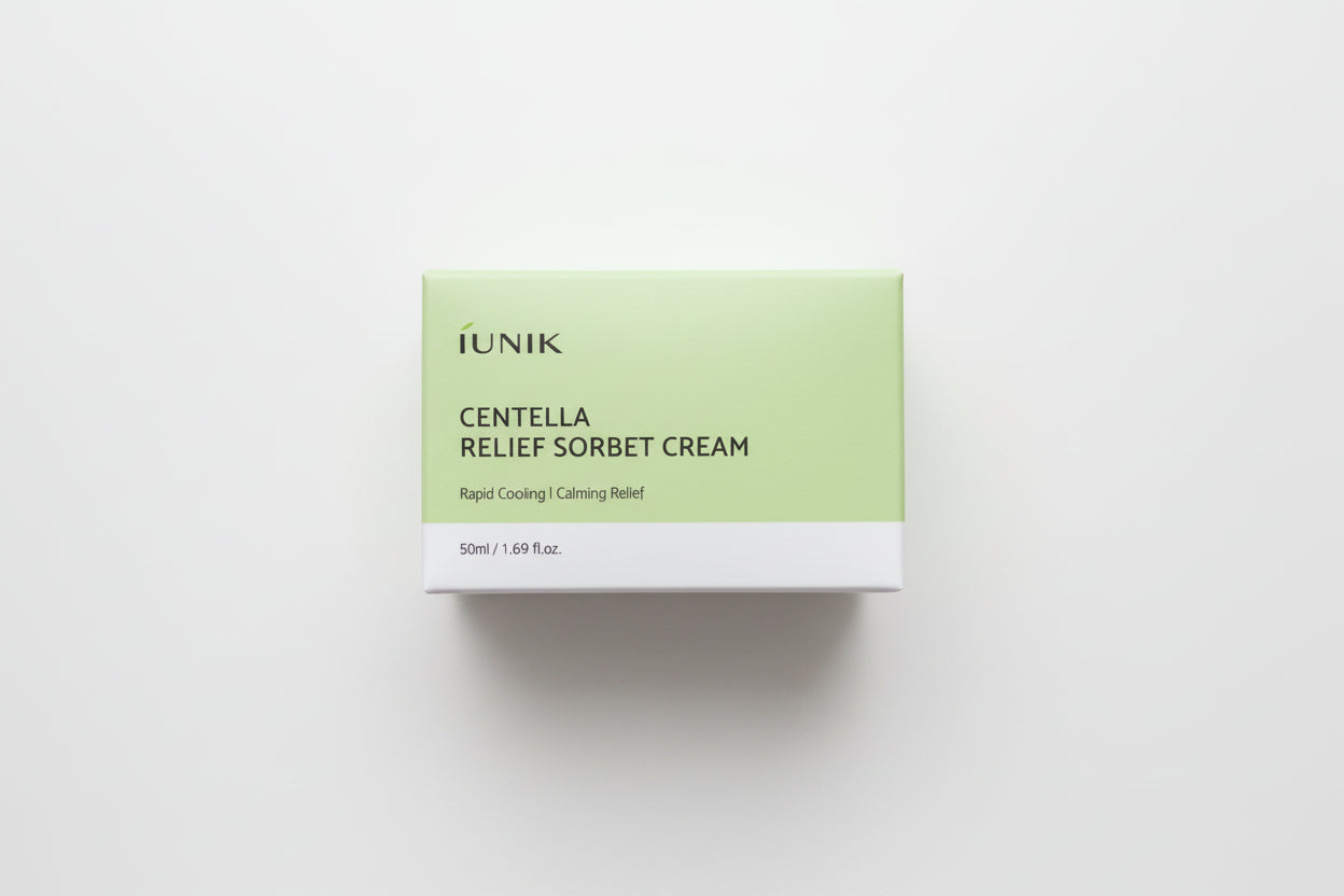 IUNIK CENTELLA RELIEF SORBET CREAM