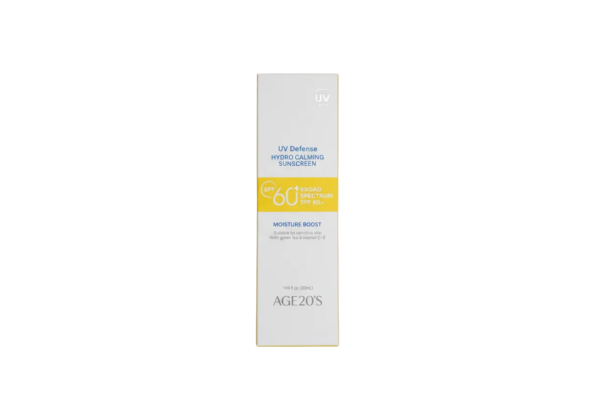 AGE20'S UV DEFENSE HYDRO CALMING SUNSCREEN SPF 60