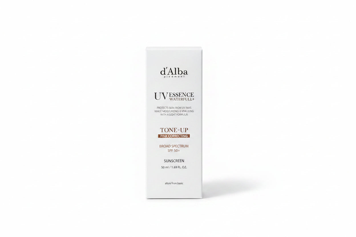 D'ALBA WATERFULL TONE-UP PINK CORRECTING SUN CREAM