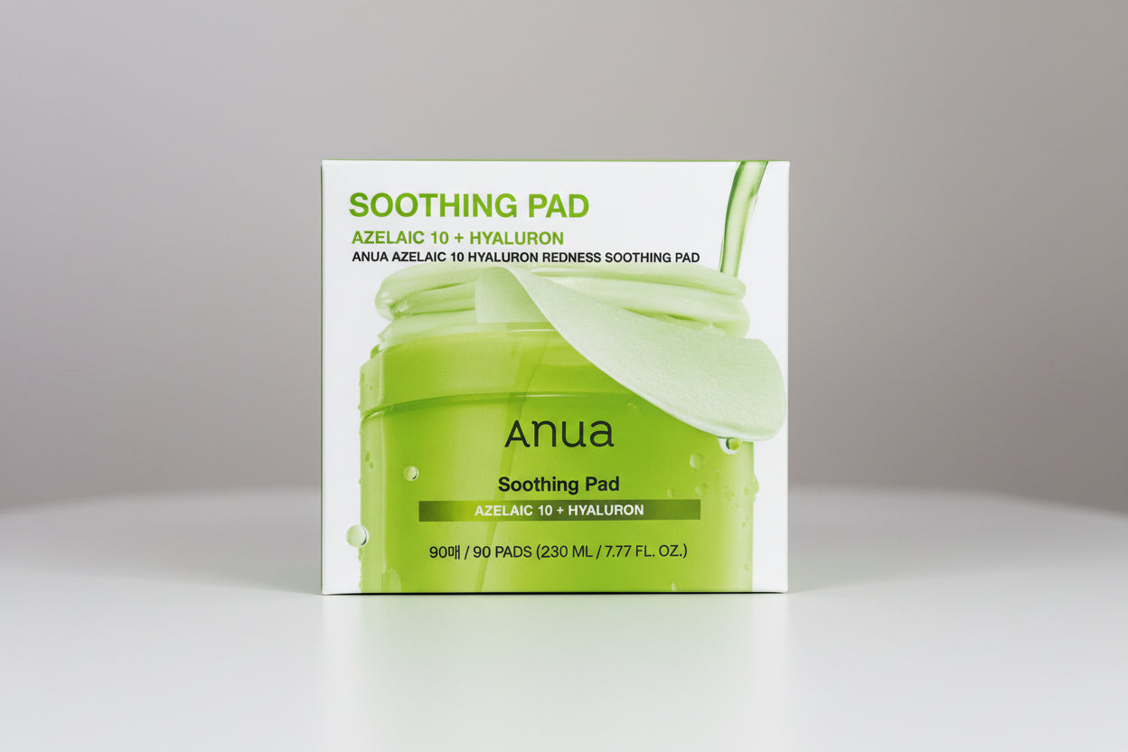 ANUA AZAELAIC 10 HYALURON REDNESS SOOTHING PAD