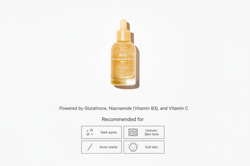 Abib serum with ingredients and recommended for