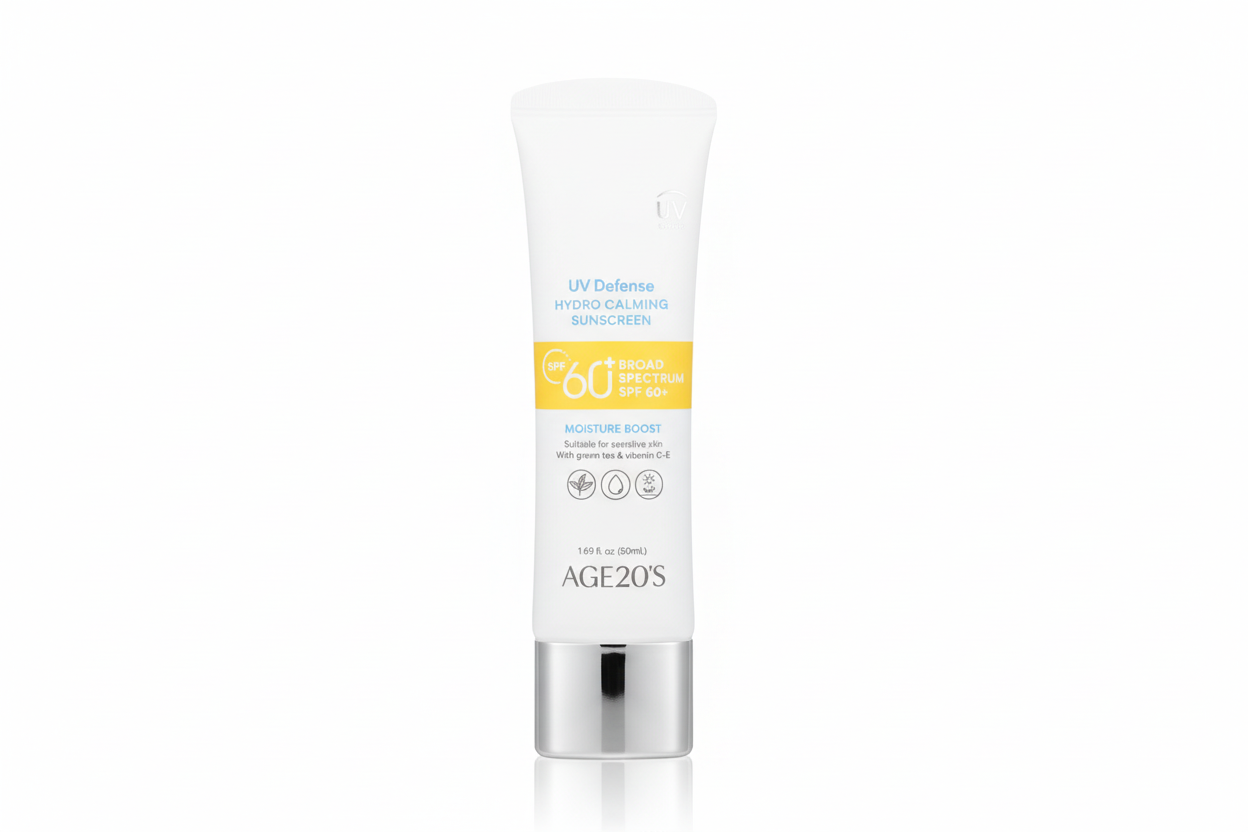 AGE20'S UV DEFENSE HYDRO CALMING SUNSCREEN SPF 60