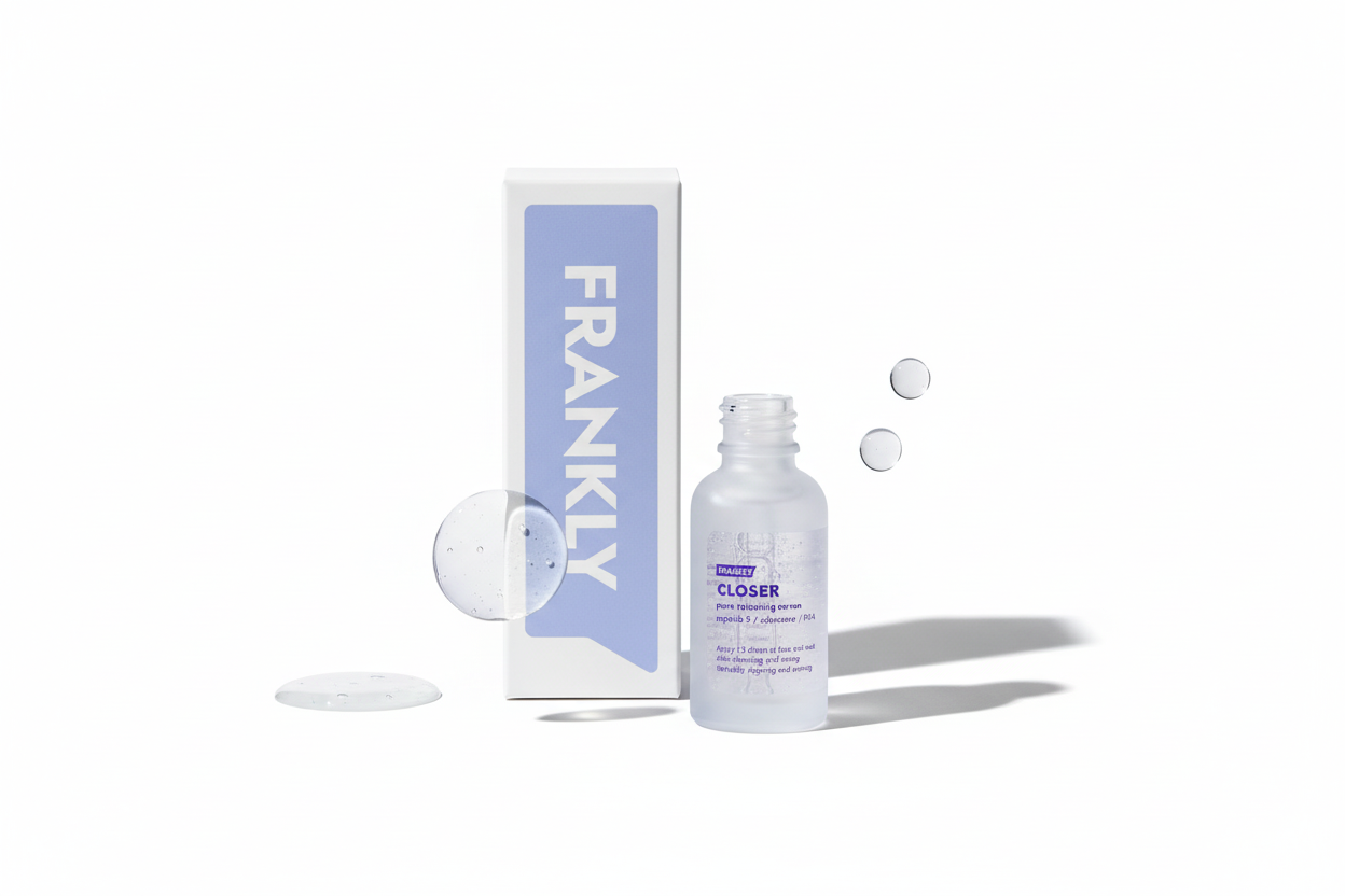 Frankly products styled composition