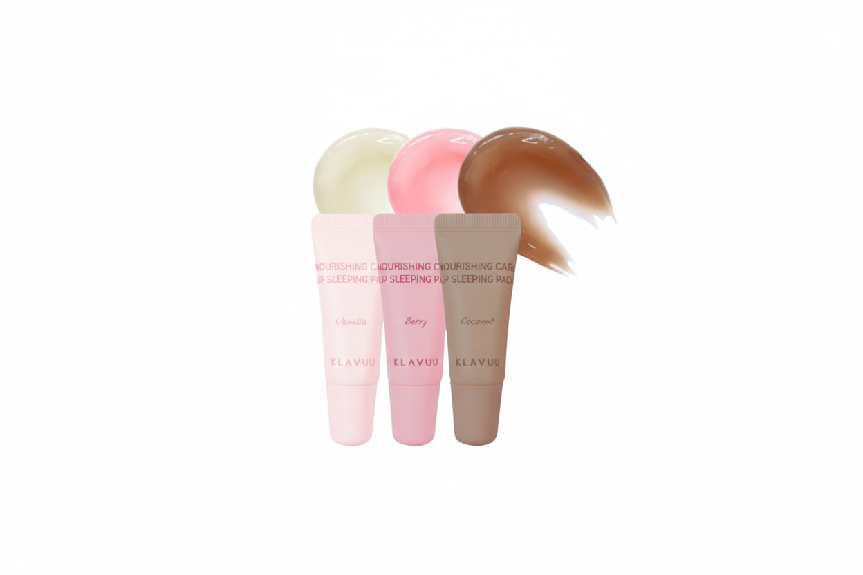 Klavuu lip sleeping pack tubes centered